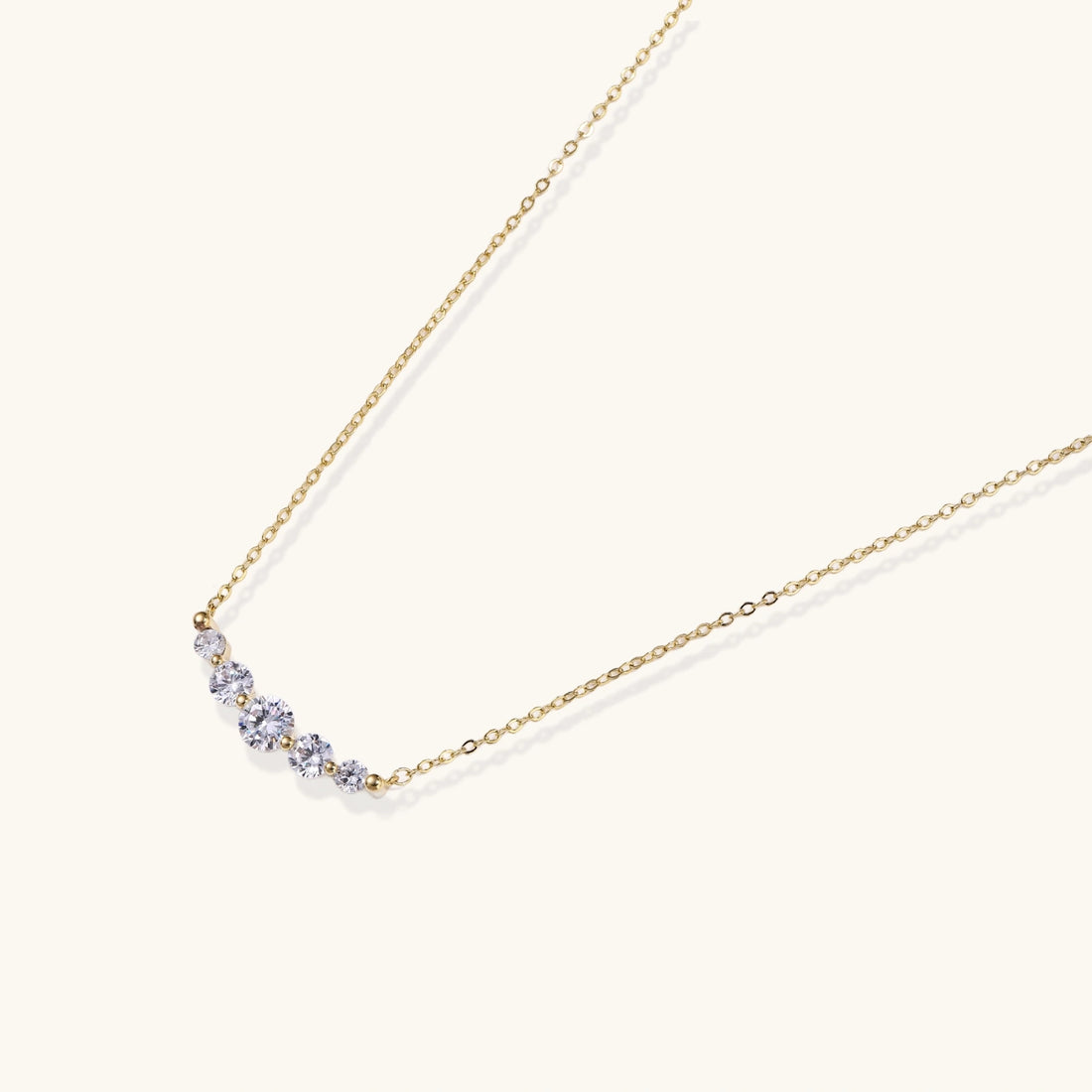 Golden Arc Necklace