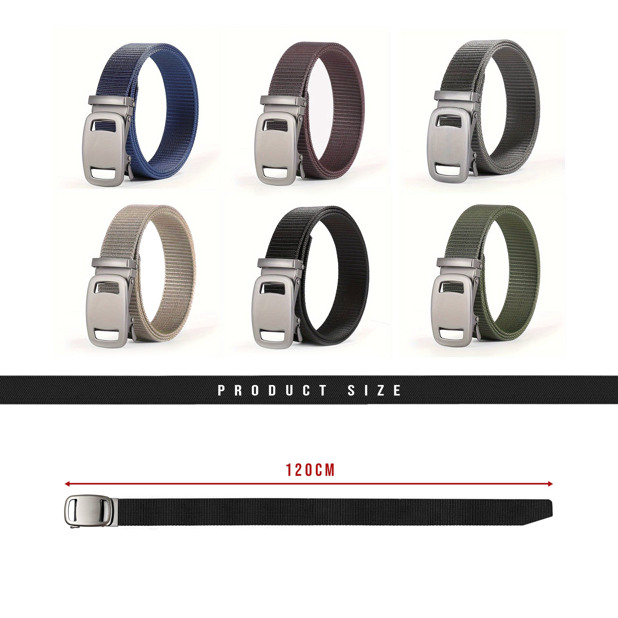 Men's Casual Fashion Metal Buckle Belts ~5376