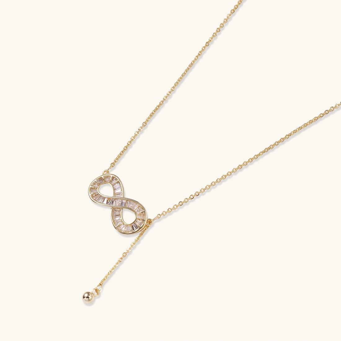 Infinity Sparkle Necklace