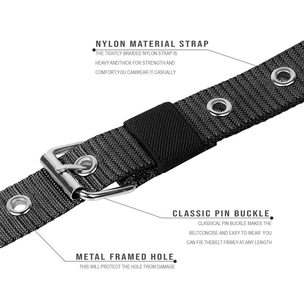 British Fashion Accessory 2PCS Men's Adjustable Buckle Belts ~5338