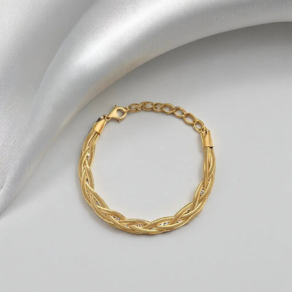 TOVE Bracelet Plaquée Or 24K